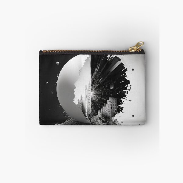 Item preview, Life in Black and White City Parse designed and sold by AICreateWorlds.