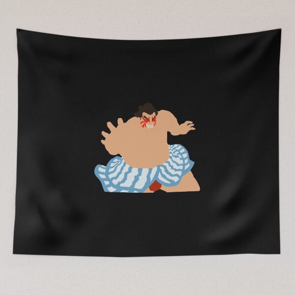 Item preview, E Honda street fighter super simple design designed and sold by SmasherDesigns.