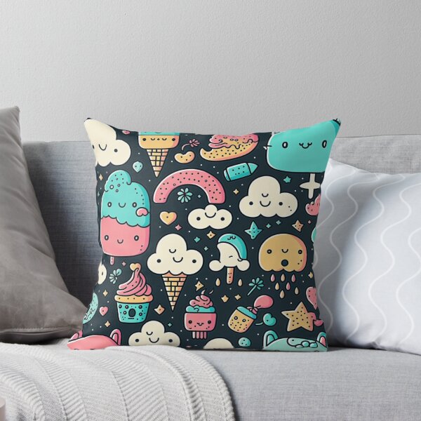 Item preview, Cute Doodles Pattern designed and sold by Ajolan.
