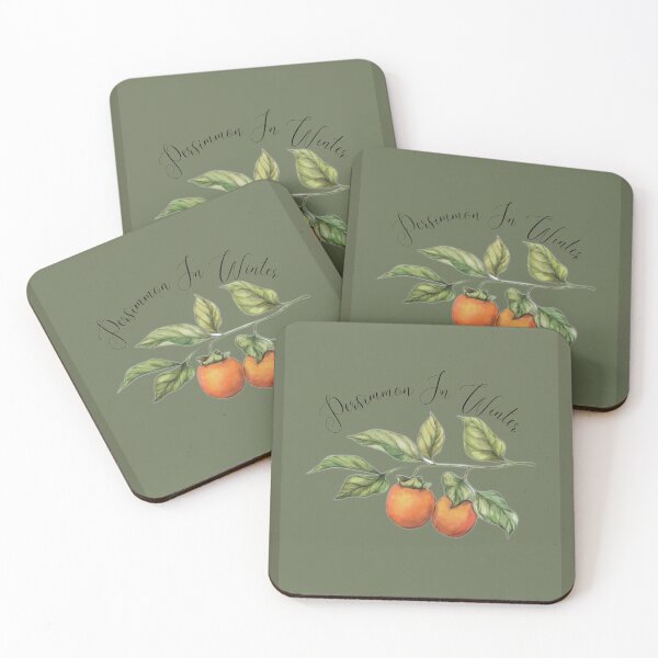 Item preview, Persimmon In Winter designed and sold by lifeinspired4u.