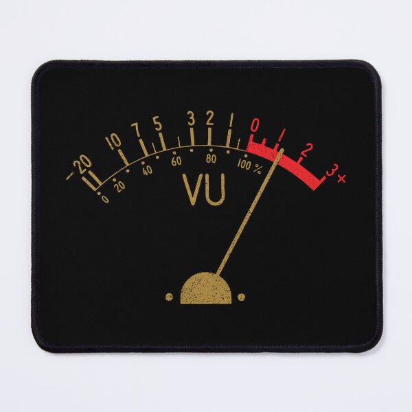 Item preview, Vintage VU Meter Light (distressed white) designed and sold by siggyspatsky.