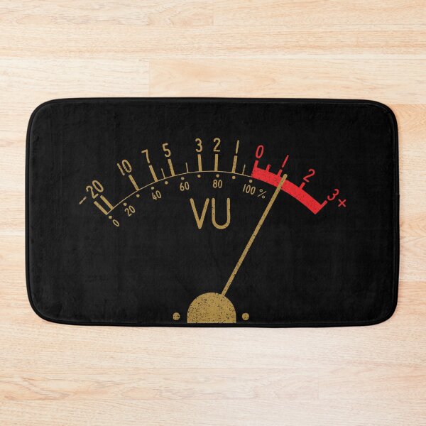 Item preview, Vintage VU Meter Light (distressed white) designed and sold by siggyspatsky.