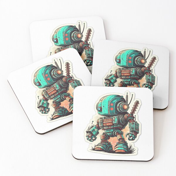 Item preview, Robot Sticker 4 designed and sold by Laguardia3D.