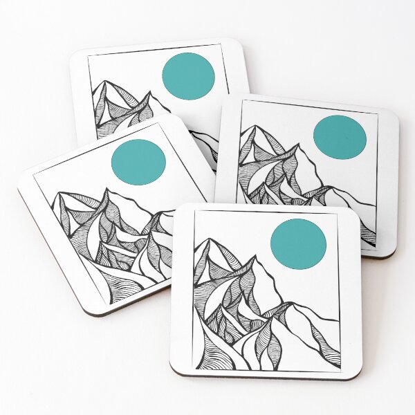Item preview, Abstract Mountains designed and sold by APT209.