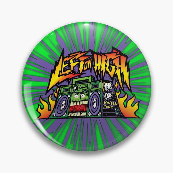 Item preview, Left On High Green Scream designed and sold by Brenda Kato.
