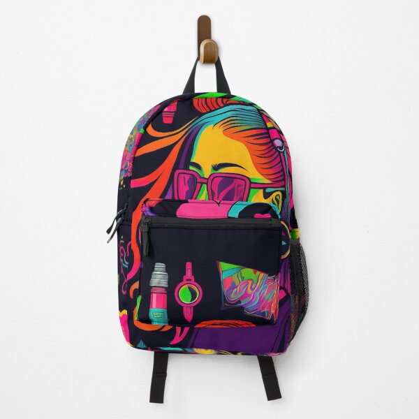 Item preview, Teen motifs in neon, beauty and fashion (4) designed and sold by br3wow.