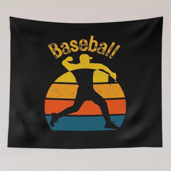 Item preview, Vintage Baseball, Baseball, baseball fan, baseball player, I love baseball, baseball league, baseball mom, baseball dad, retro sunset, vintage sunset baseball, MLB, major league baseball designed and sold by CreativeBuys.