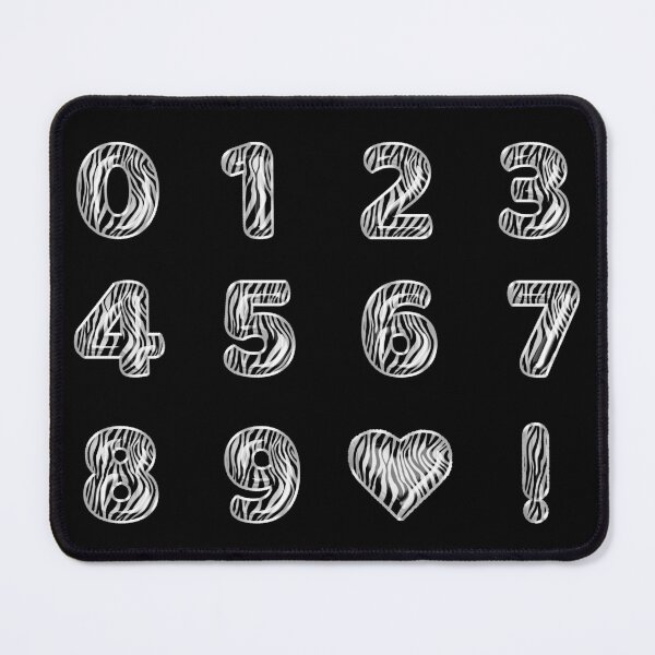 Item preview, zebra pattern number designed and sold by REApparelCo.