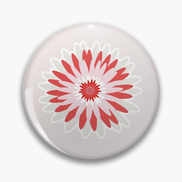 Item preview, Flower sticker, Sticker summer Blossom red and pink designed and sold by Createya.