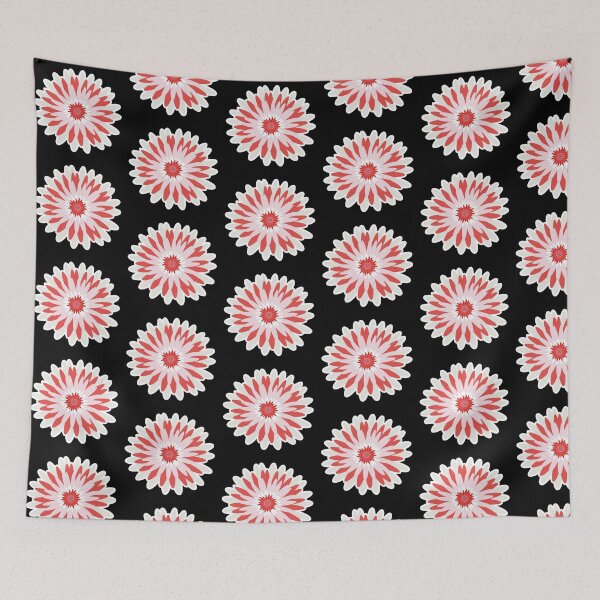 Item preview, Flower sticker, Sticker summer Blossom red and pink designed and sold by Createya.