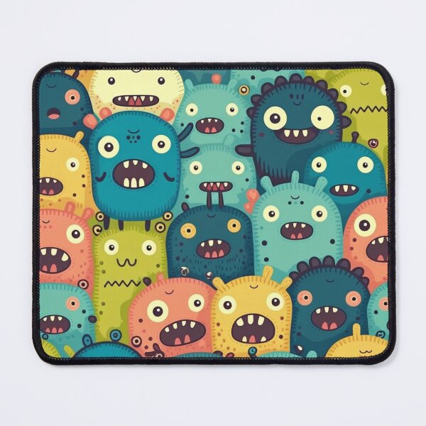 Item preview, Cute Monster Pattern designed and sold by Ajolan.
