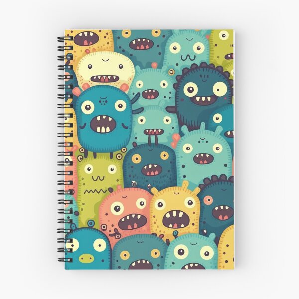 Item preview, Cute Monster Pattern designed and sold by Ajolan.