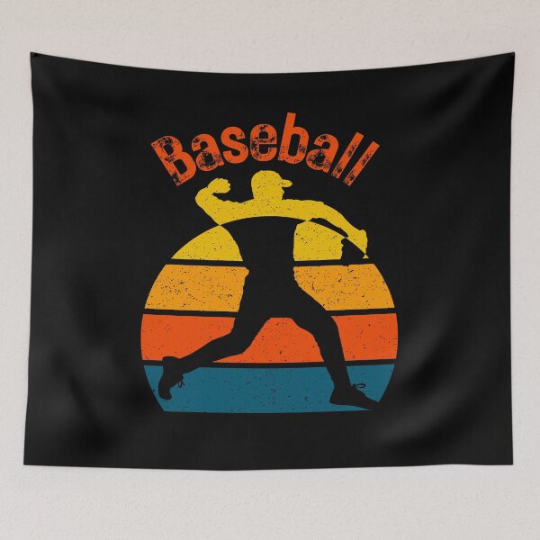 Item preview, Vintage Baseball, Baseball, baseball fan, baseball player, I love baseball, baseball league, baseball mom, baseball dad, retro sunset, vintage sunset baseball, MLB, major league baseball designed and sold by CreativeBuys.