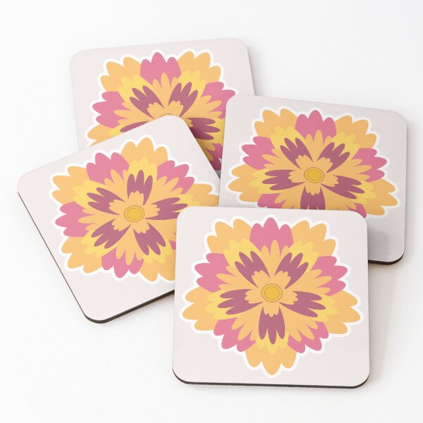 Item preview, Flower sticker, Sticker summer Blossom yellow designed and sold by Createya.