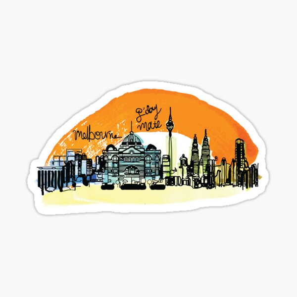 Melbourne Sticker