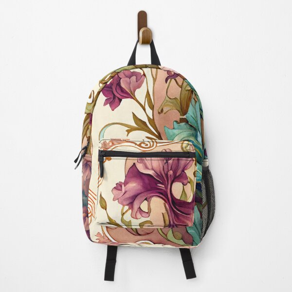 Item preview, art nouveau flowers and animals 01 designed and sold by printiesart.