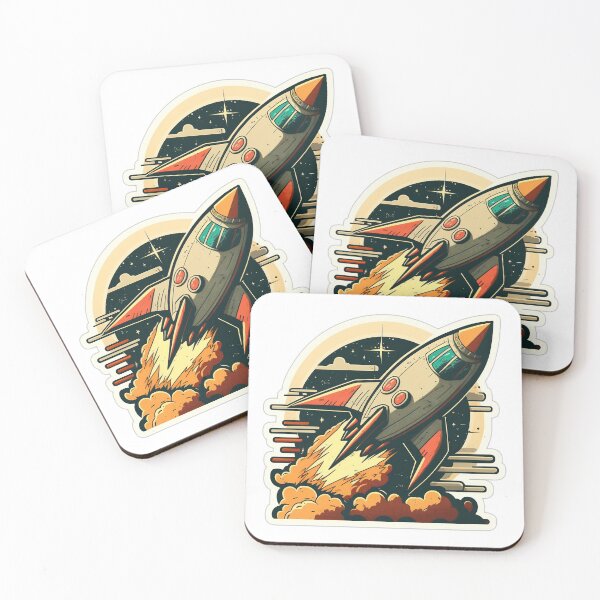 Item preview, Spaceship Sticker 1 designed and sold by Laguardia3D.