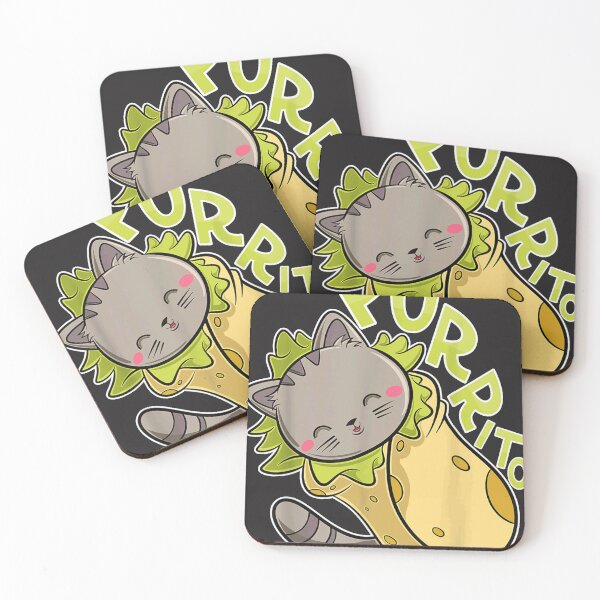 Item preview, Funny Cat Pun Burrito designed and sold by dllgaatze1.