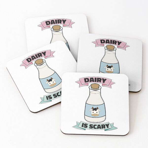 Item preview, Dairy Is Scary Anti Milk Quote designed and sold by MrEddie10.