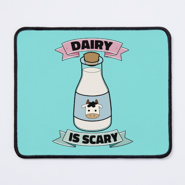 Item preview, Dairy Is Scary Anti Milk Quote designed and sold by MrEddie10.