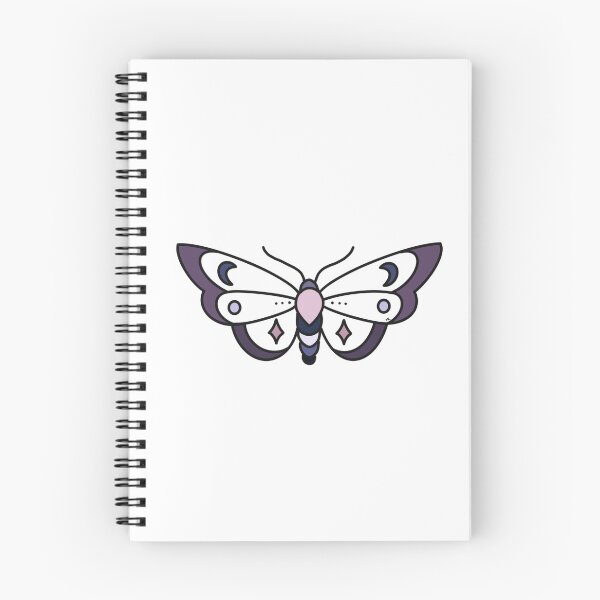 Item preview, Purple moth digital art designed and sold by mkillustrations.