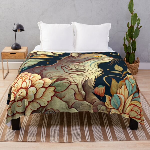Item preview, art nouveau flowers and animals 04 designed and sold by printiesart.