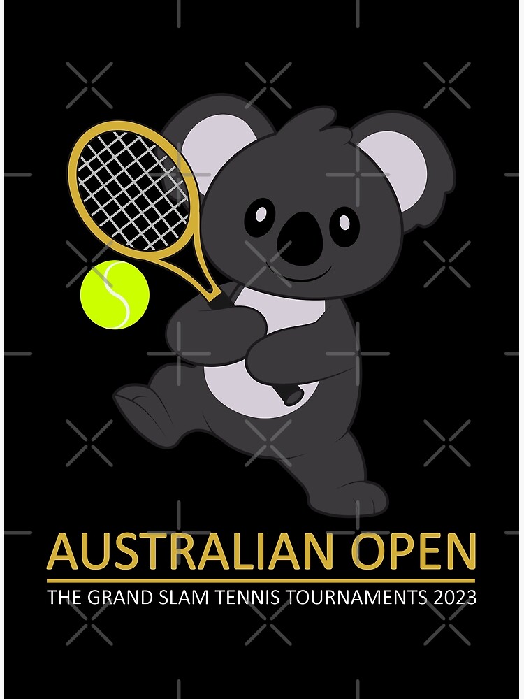 “Cute Koala For Tennis Australian Open 2023” Poster for Sale by wahyuni