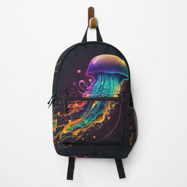 Item preview, Colorful Jellyfish Floating Through the Ocean Depths #2 designed and sold by Galviato.