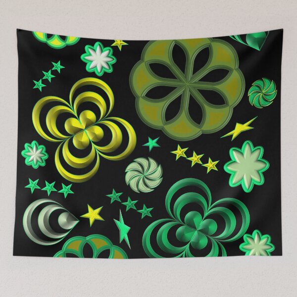 Item preview, Christmas Celebration Glowing Ornaments Design designed and sold by InspiredForever.