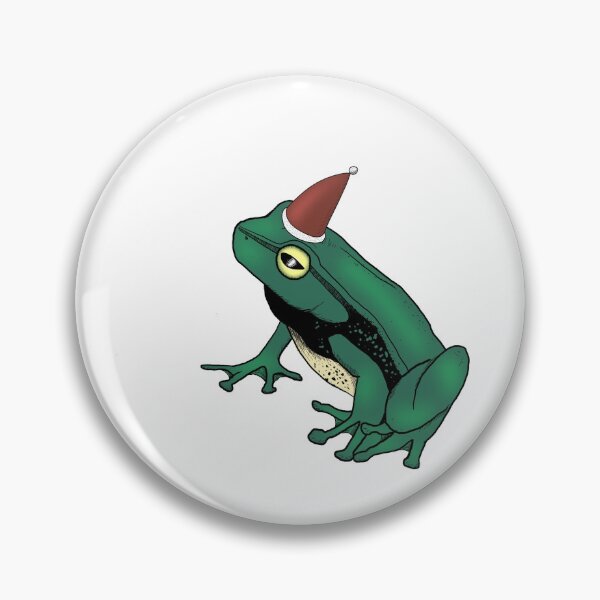 Item preview, Santa Frog designed and sold by spillingthemilk.