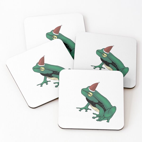 Item preview, Santa Frog designed and sold by spillingthemilk.
