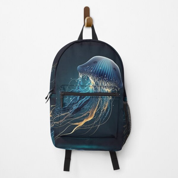 Item preview, Colorful Jellyfish Floating Through the Ocean Depths #3 designed and sold by Galviato.