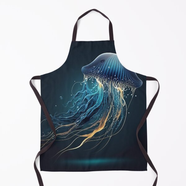 Item preview, Colorful Jellyfish Floating Through the Ocean Depths #3 designed and sold by Galviato.