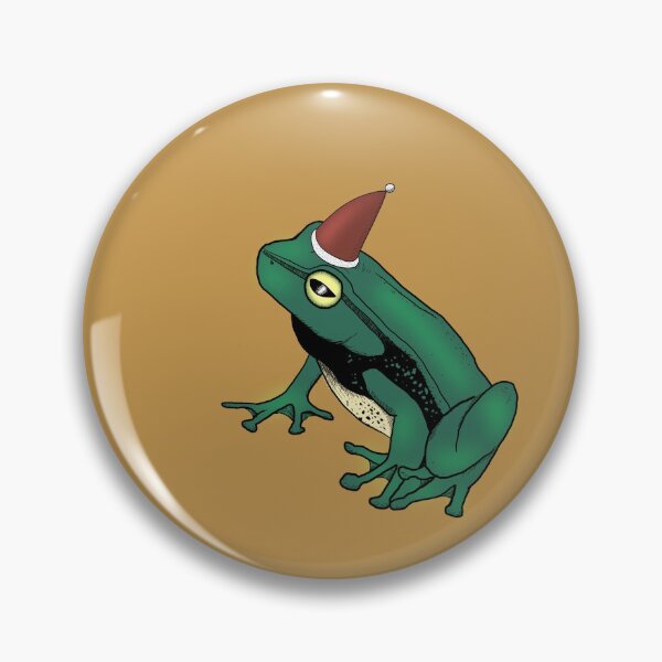 Item preview, Santa Frog Orange designed and sold by spillingthemilk.