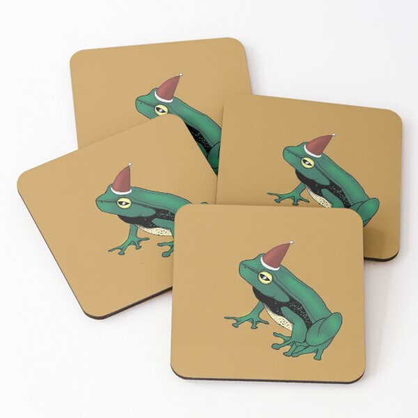 Item preview, Santa Frog Orange designed and sold by spillingthemilk.