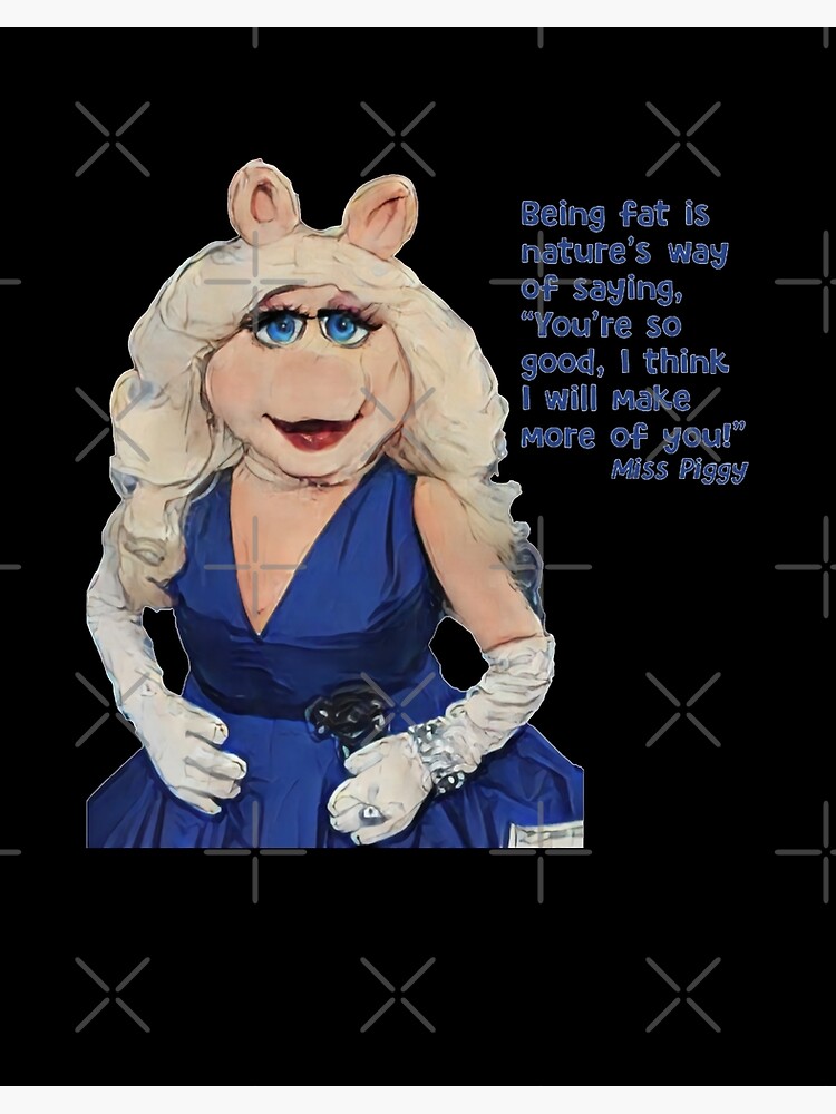 Miss Piggy Portrait Print the Muppets 