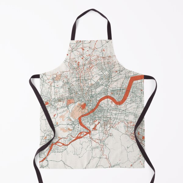 Item preview, Hangzhou City Map of Zhejiang, China - Bohemian designed and sold by deMAP.