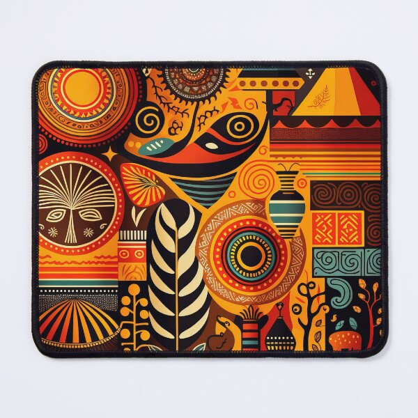 Item preview, African motifs in vibrant colours, beauty and fashion (2) designed and sold by br3wow.