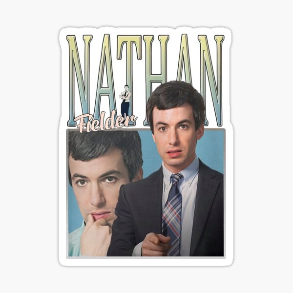 &ldquo;Nathan Fielder Vintage&rdquo; Sticker for Sale by IrmaWillis | Redbubble