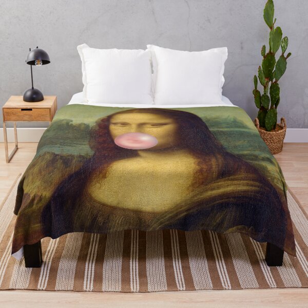 Item preview, Mona Lisa chewing gum - bubblegum meme designed and sold by SocialAtrophy.