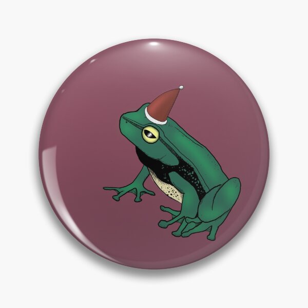 Item preview, Santa Frog Rose designed and sold by spillingthemilk.