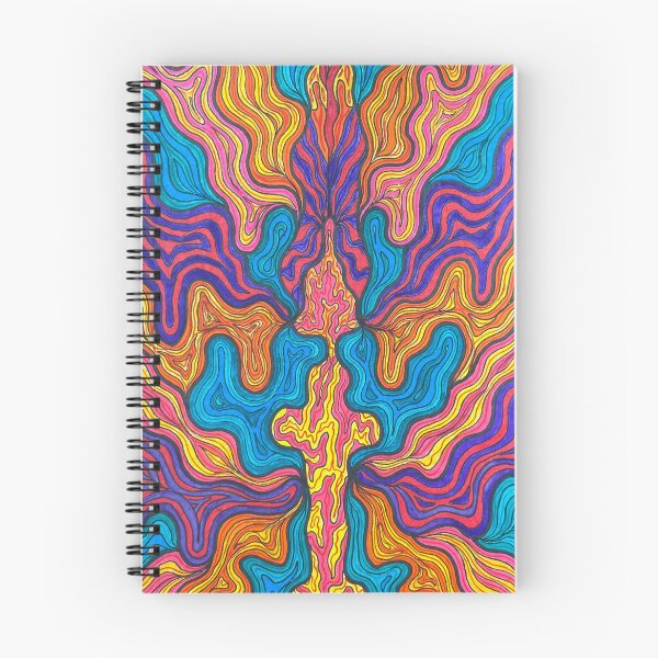 Item preview, Groovy Psychedelic Ripples  designed and sold by CosmicHeartSeed.