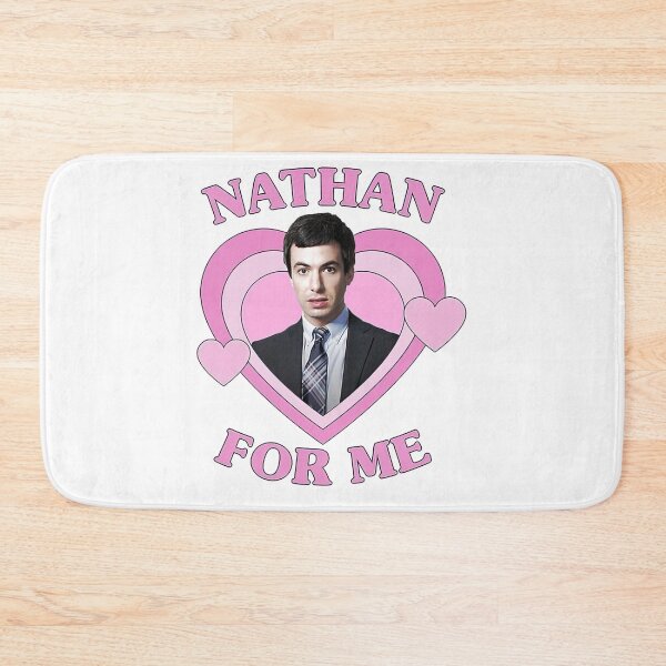 Item preview, Nathan Fielder For Me Pink Heart designed and sold by SherryMcbride.