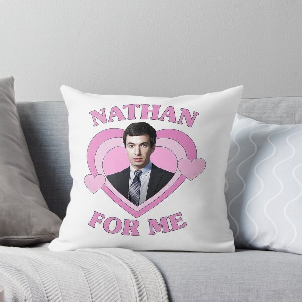 Item preview, Nathan Fielder For Me Pink Heart designed and sold by SherryMcbride.