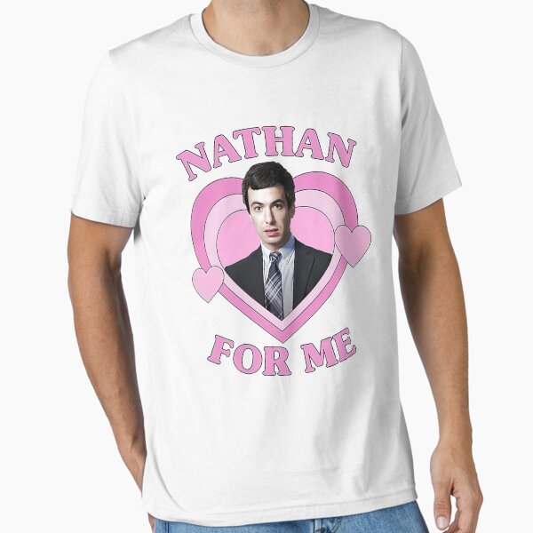 Item preview, Nathan Fielder For Me Pink Heart designed and sold by SherryMcbride.