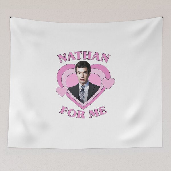Item preview, Nathan Fielder For Me Pink Heart designed and sold by SherryMcbride.
