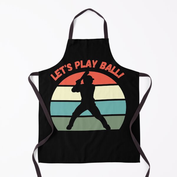 Item preview, Let's Play Ball, Baseball, baseball fan, baseball player, I love baseball, baseball league, baseball mom, baseball dad, retro sunset, vintage sunset baseball, MLB, major league baseball designed and sold by CreativeBuys.