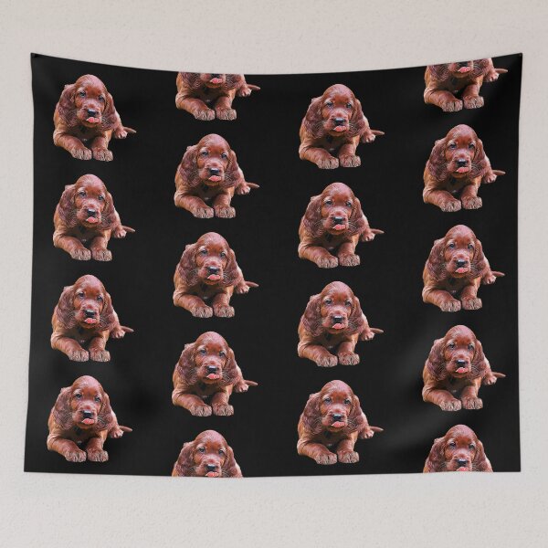 Item preview, Irish Setter Puppy Cuteness- Glamorous Dog!  designed and sold by Elarex.