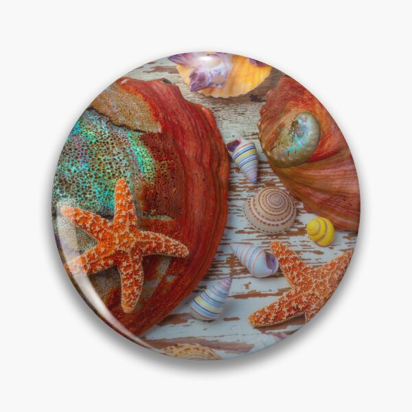 Item preview, Red Abalone And Starfish designed and sold by Garry Gay.