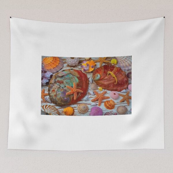 Item preview, Red Abalone And Starfish designed and sold by Garry Gay.